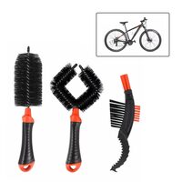 Perii pentru curatare bicicleta, janta, lant, sistem frana, West Biking, set 3