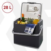 Lada frigorifica auto portabila AEG KK28, 12V, 230V, functie de racire, capacitate 28L, maner de transport 46 x 31 x 43 cm