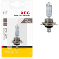 Bec auto far AEG, H7 Mega Plus +80%, 55W, 12V, pentru faza lunga si scurta, 1 buc