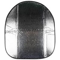 Husa volan cu protectie solara, parasolar, diametru volan maxim 42 cm, Walser, 50 x 44 cm