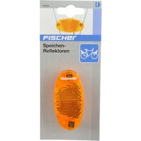 Reflectoare pentru spite bicicleta Fischer, 4 buc
