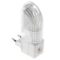 Lampa de veghe, Unitec, cu senzor lumina, alimentare priza, bec inclus 5W