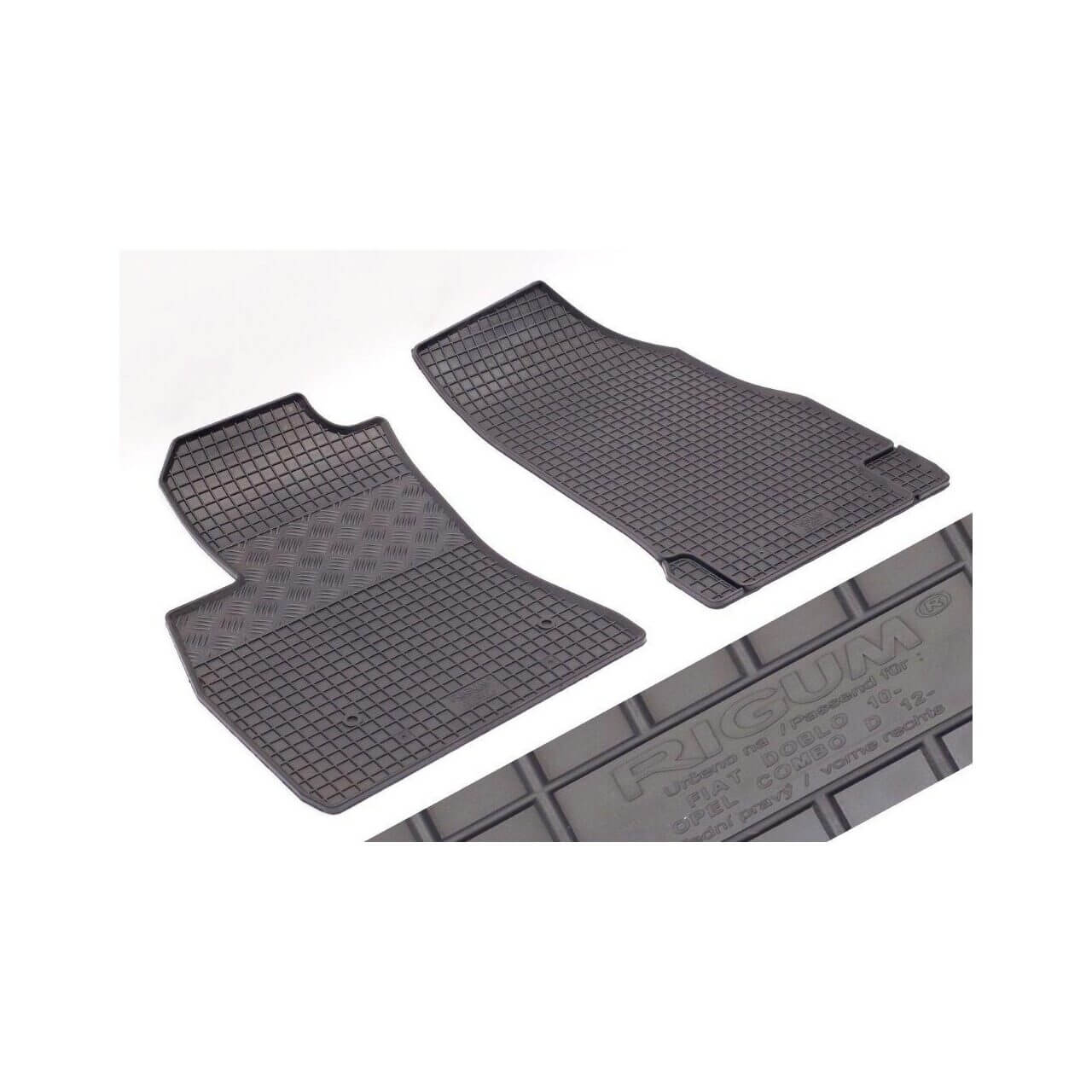 Covorase auto Fiat Doblo fabricatie 2010 - prezent (2 locuri)