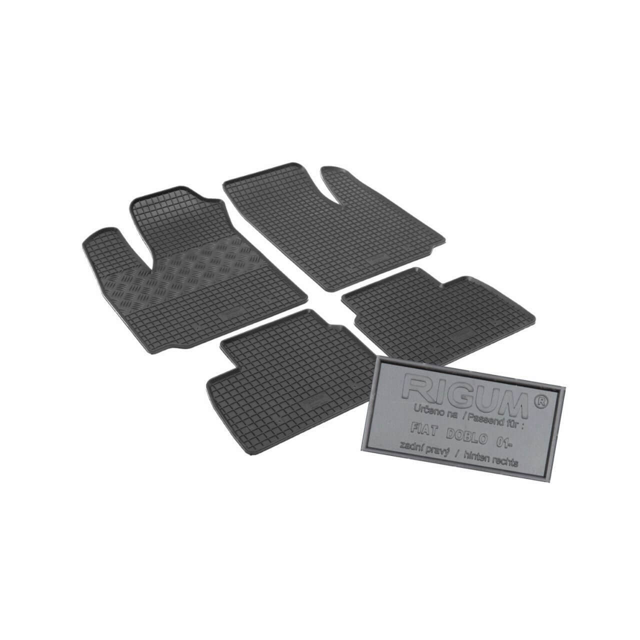 Covorase auto FIAT Doblo fabricatie 2001 - 2009 (5 locuri)