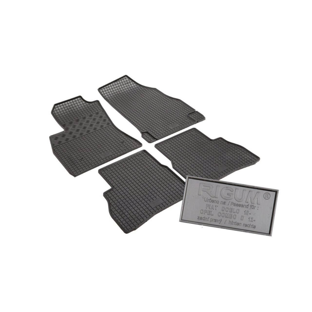 Covorase auto Fiat Doblo fabricatie 2010 - prezent (5 locuri)