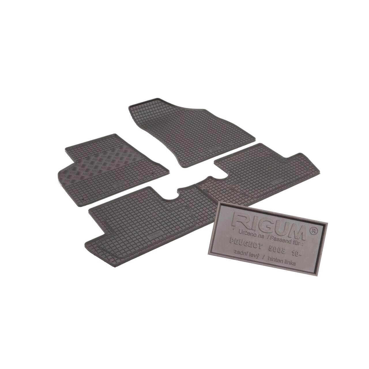 Covorase auto Peugeot 5008 fabricatie 2009 - 2017 (5 locuri)