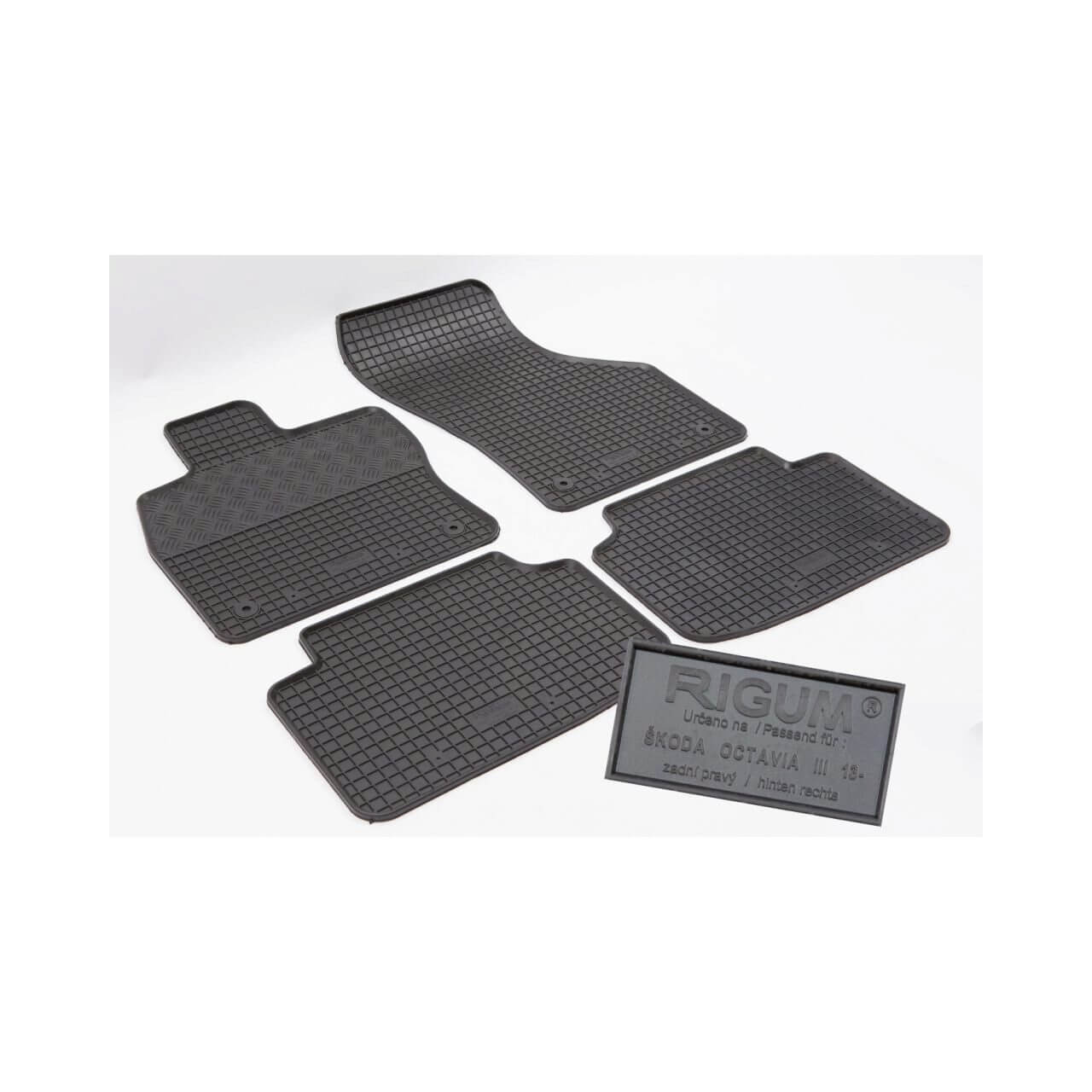 Covorase auto Skoda Octavia III fabricatie 2013 - prezent