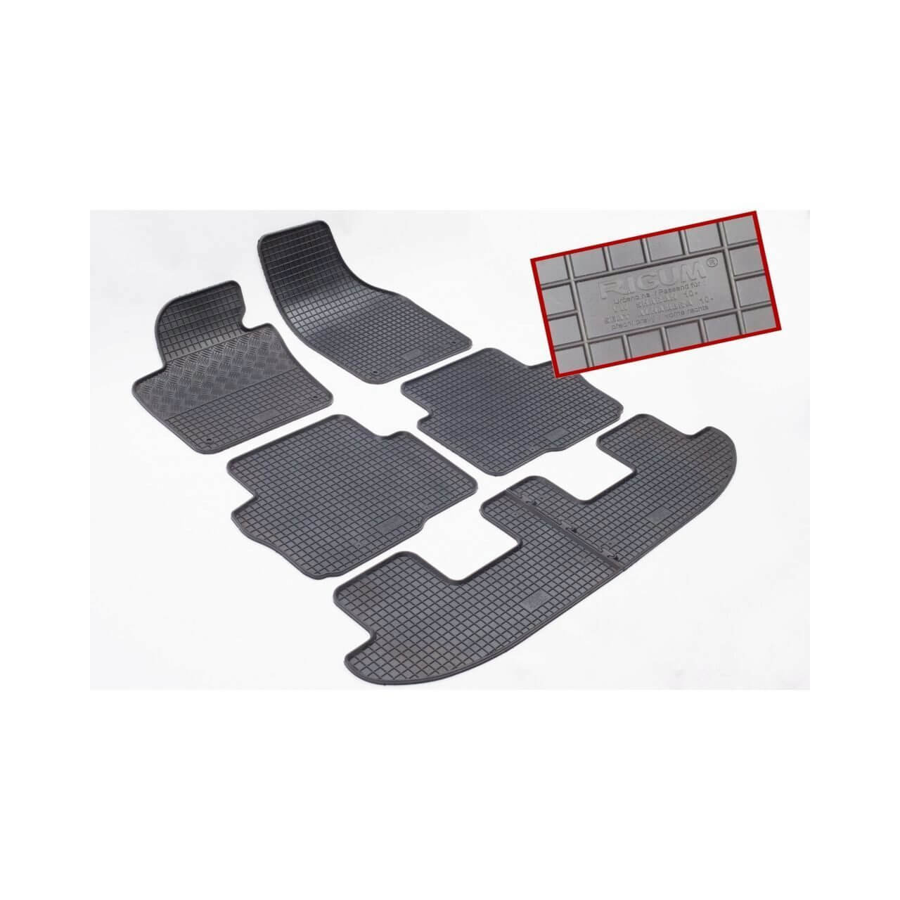 Covorase auto VW Sharan fabricatie 2010 - prezent (7 locuri)