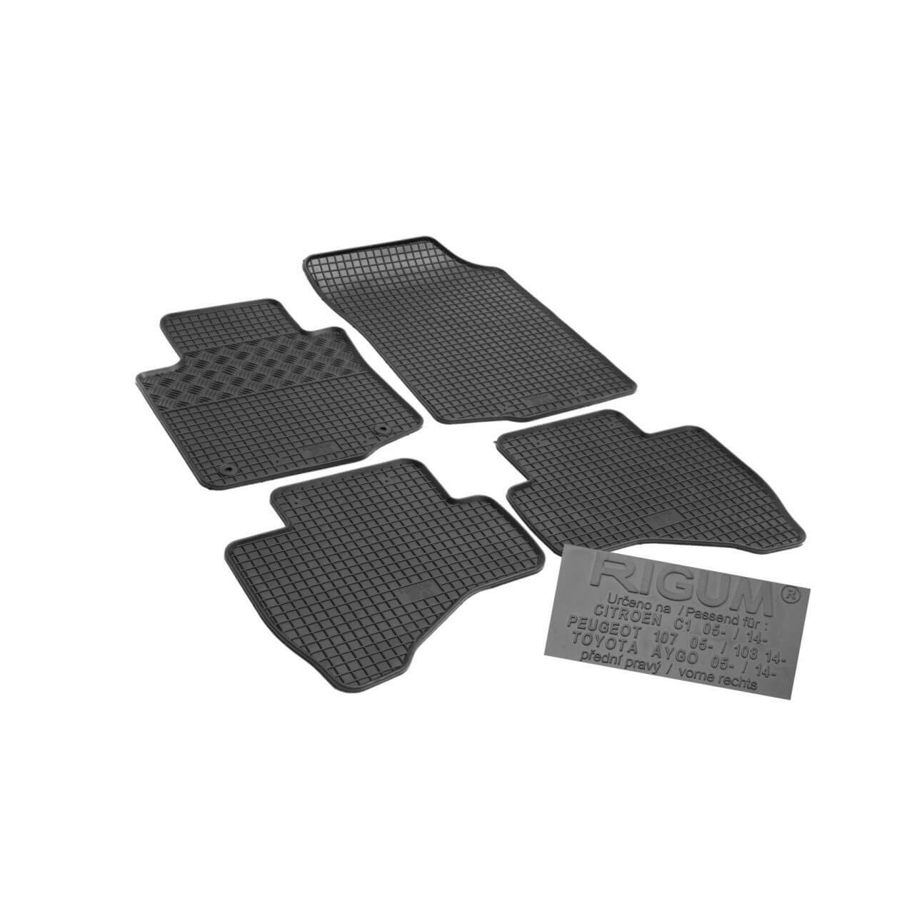 Covorase auto Toyota Aygo fabricatie 2014 - prezent