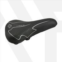 Sa pentru bicicleta, Trekking, Gel Elastomer, 27 x 16 x 10 cm, Fischer