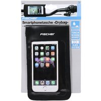 Husa impermeabila pentru smartphone, montare la ghidonul bicicletei, Fischer, negru - DELISTAT