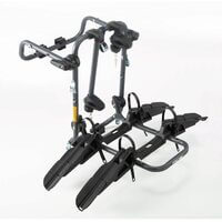 Suport auto pentru 2 biciclete, montaj pe portbagaj, Fischer - DELISTAT