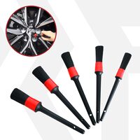 Set 5 perii curatat interior si exterior auto, bord, detailing, jante, elemente de caroserie