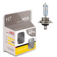 Becuri auto far AEG, H7 Mega Plus +80%, 55W, 12V, 2 buc