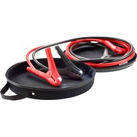 Cabluri pornire auto cu LED AEG SP25 mm², pana la 1100A, pentru baterii auto de 12 V si 24 V, 3.5 m
