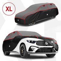 Prelata auto antigrindina SUV XL, Premium Hybrid, 8 mm grosime, 5200 x 1850 x 1550 mm, gri-negru, Walser