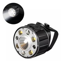 Far bicicleta fata, lanterna LED, senzor miscare, 300 lumeni, baterie 1000 mAh cu autonomie max 15 ore si incarcare USB, potrivire universala inclusiv trotineta, scuter, bicicleta electrica, e-bike, rezistent la apa, lumina bicicleta fata