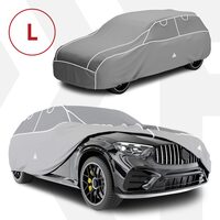 Prelata auto antigrindina SUV L, Premium Hybrid UV Protect, 8 mm grosime, 4900 x 1850 x 1450 mm, gri, Walser