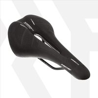 Sa pentru bicicleta, MTB, Memory Foam, 28 x 14 x 6 cm, Fischer, neagra - RESIGILAT (produs testat - fara ambalaj original)