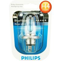 Bec Blue Vision H4, 12V, 60/55W, Philips