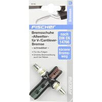 Saboti frana V-Brake pentru bicicleta, Fischer, filet, pentru toate anotimpurile