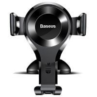 Suport Auto Pentru Telefon, Baseus,  Osculum Gravity, negru