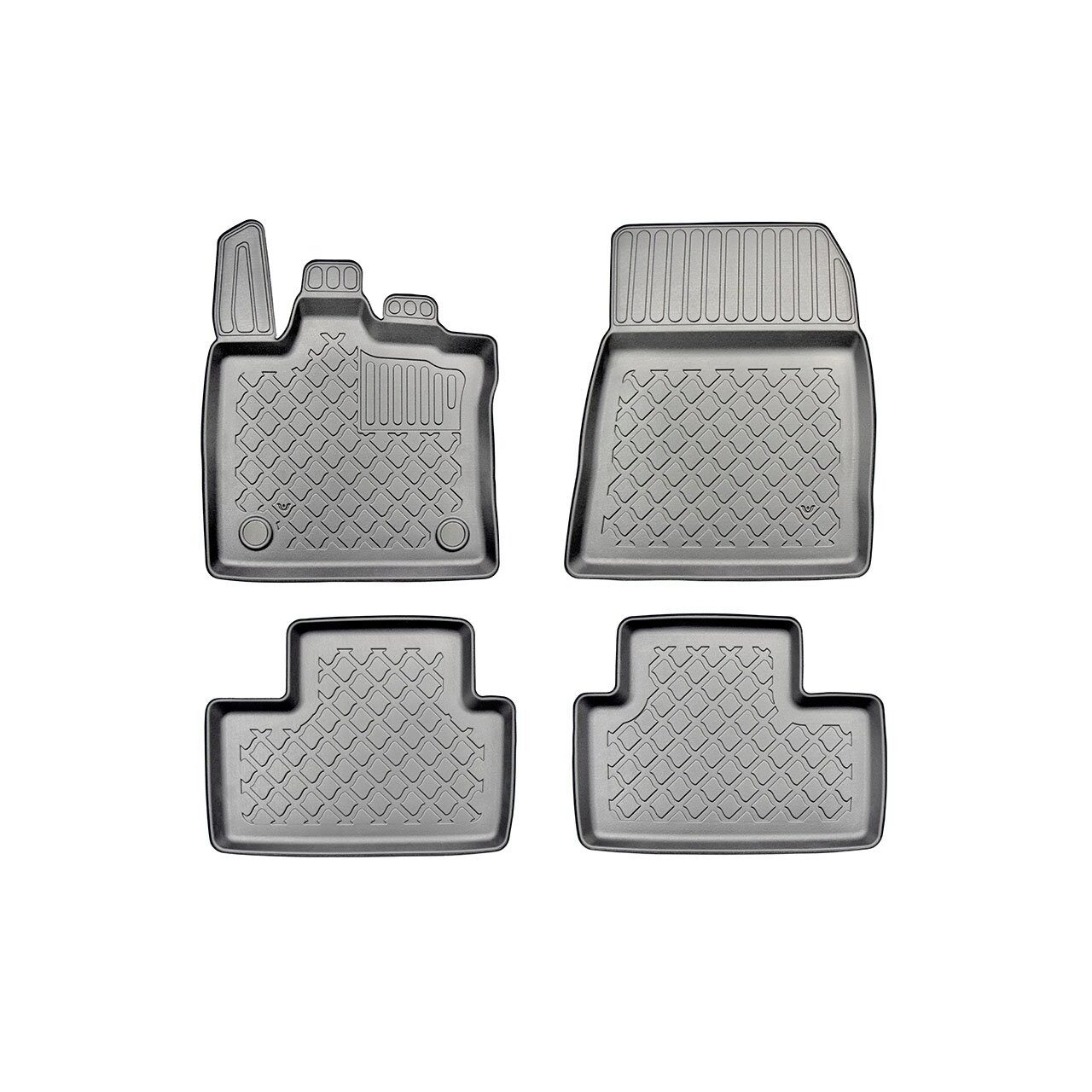 Covorase auto tip tavita Renault Captur II, fabricatie 2020 - prezent